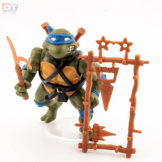 Vintage TMNT Leonardo 1988 Playmates Teenage Mutant Ninja Turtles Action Figure Picture 1