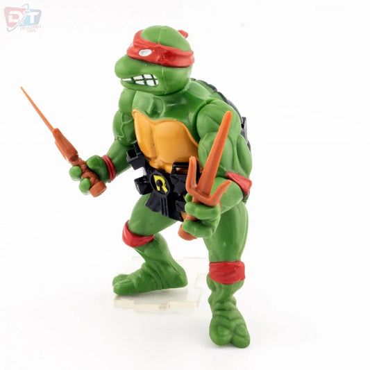 Vintage TMNT Raphael 1988 Playmates Teenage Mutant Ninja Turtles Action Figure Picture 3