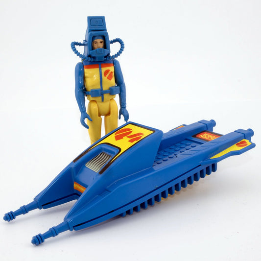 ACTION FORCE Q FORCE STINGRAY & SHARK PALITOY GI JOE HASBRO NEAR MINT C - 9 Picture 1