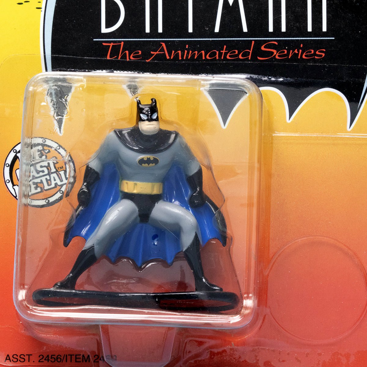 Batman The Animated Series BATMAN Vintage 1993 ERTL Die - Cast Metal Figure MOC - DT Collectable Toys