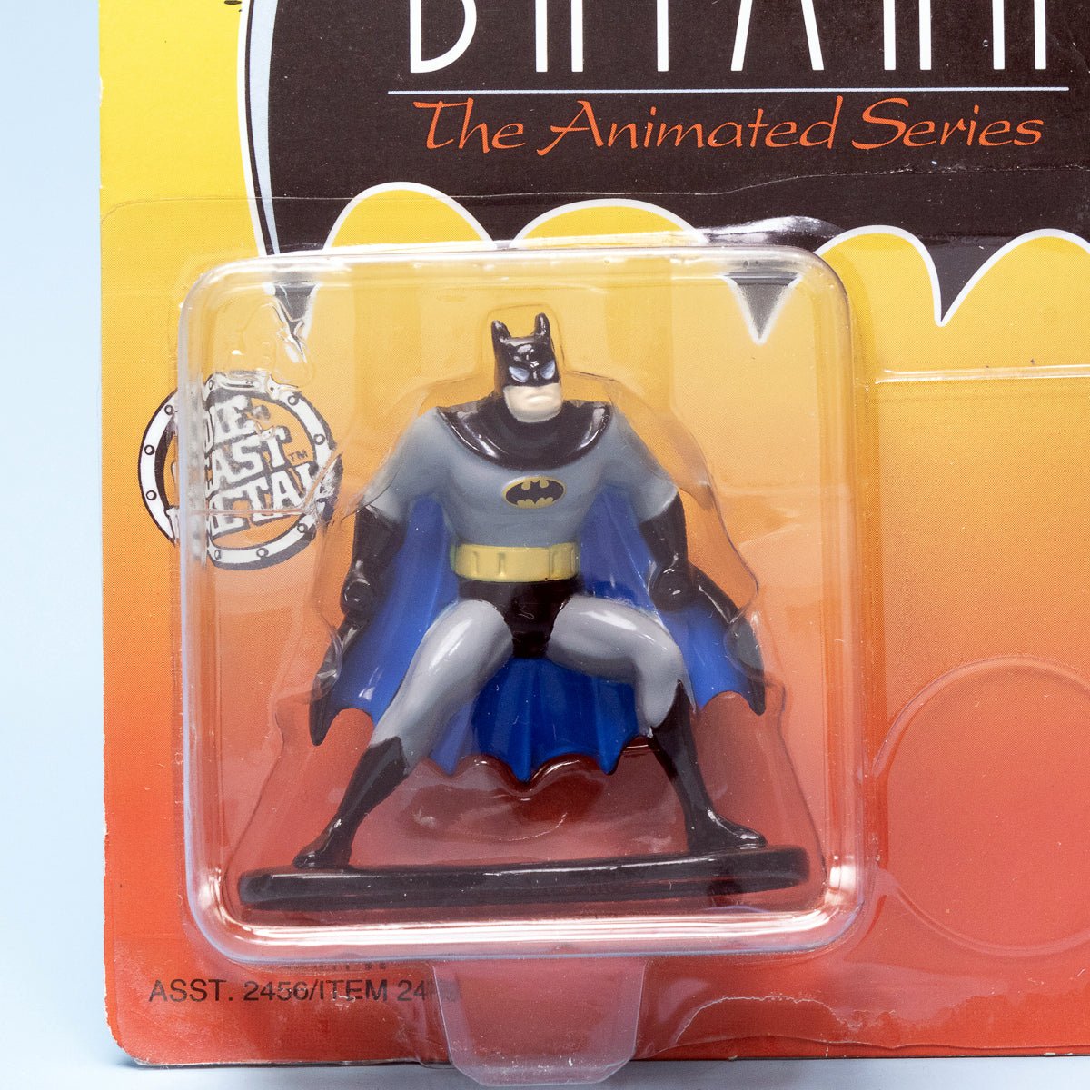Batman The Animated Series BATMAN Vintage 1993 ERTL Die - Cast Metal MOC Figure - DT Collectable Toys