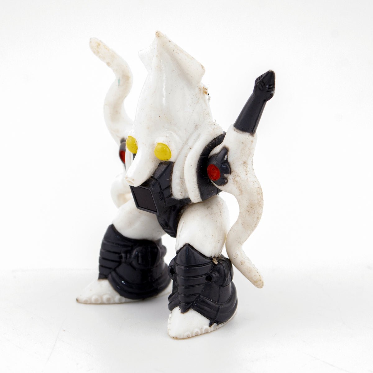 BATTLE BEASTS CUTTHROAT CUTTLEFISH #43 + RUB HASBRO TAKARA 1987 VINTAGE - DT Collectable Toys