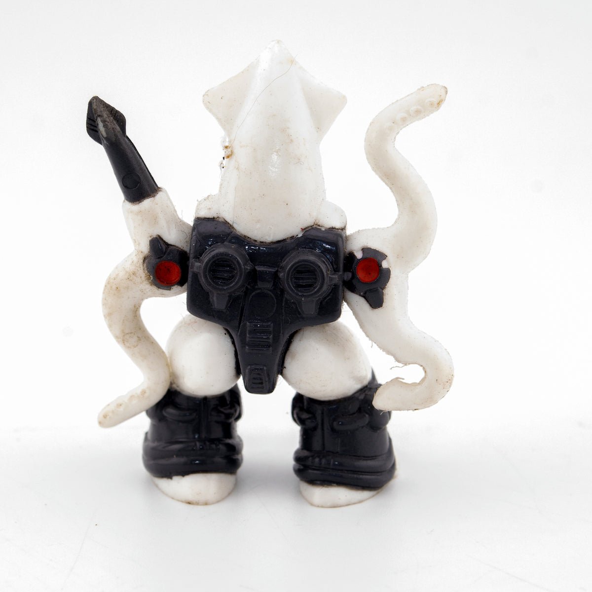 BATTLE BEASTS CUTTHROAT CUTTLEFISH #43 + RUB HASBRO TAKARA 1987 VINTAGE - DT Collectable Toys