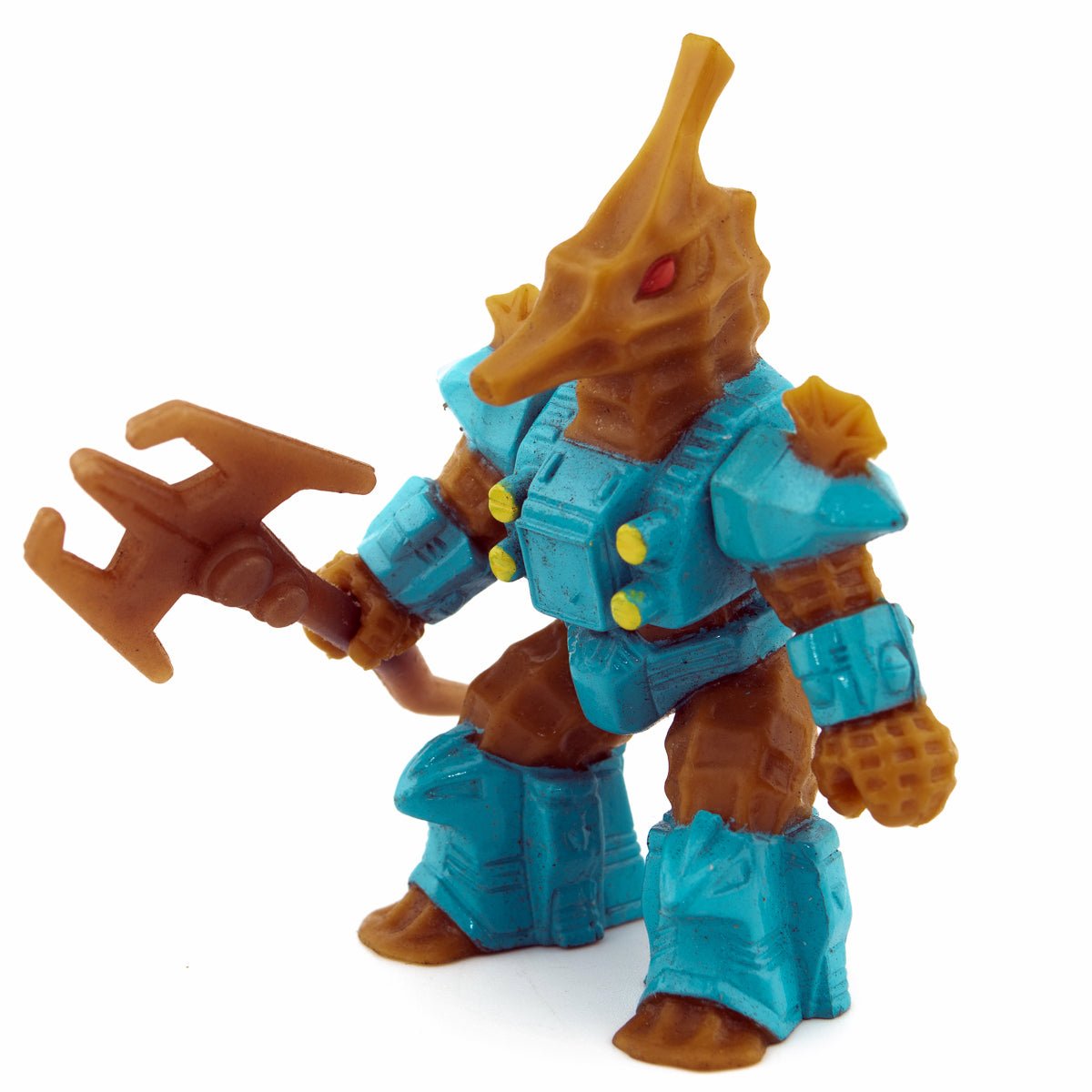 BATTLE BEASTS SLASHER SEAHORSE #45 + WEAPON HASBRO TAKARA 1987 VINTAGE - DT Collectable Toys