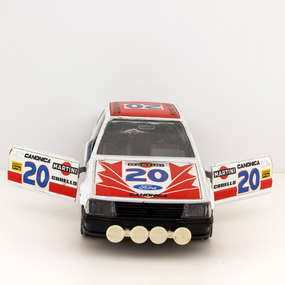 Bburago 0120 Ford Escort XR3 20 Martini, 1:24 Scale Diecast Rally Car Excellent