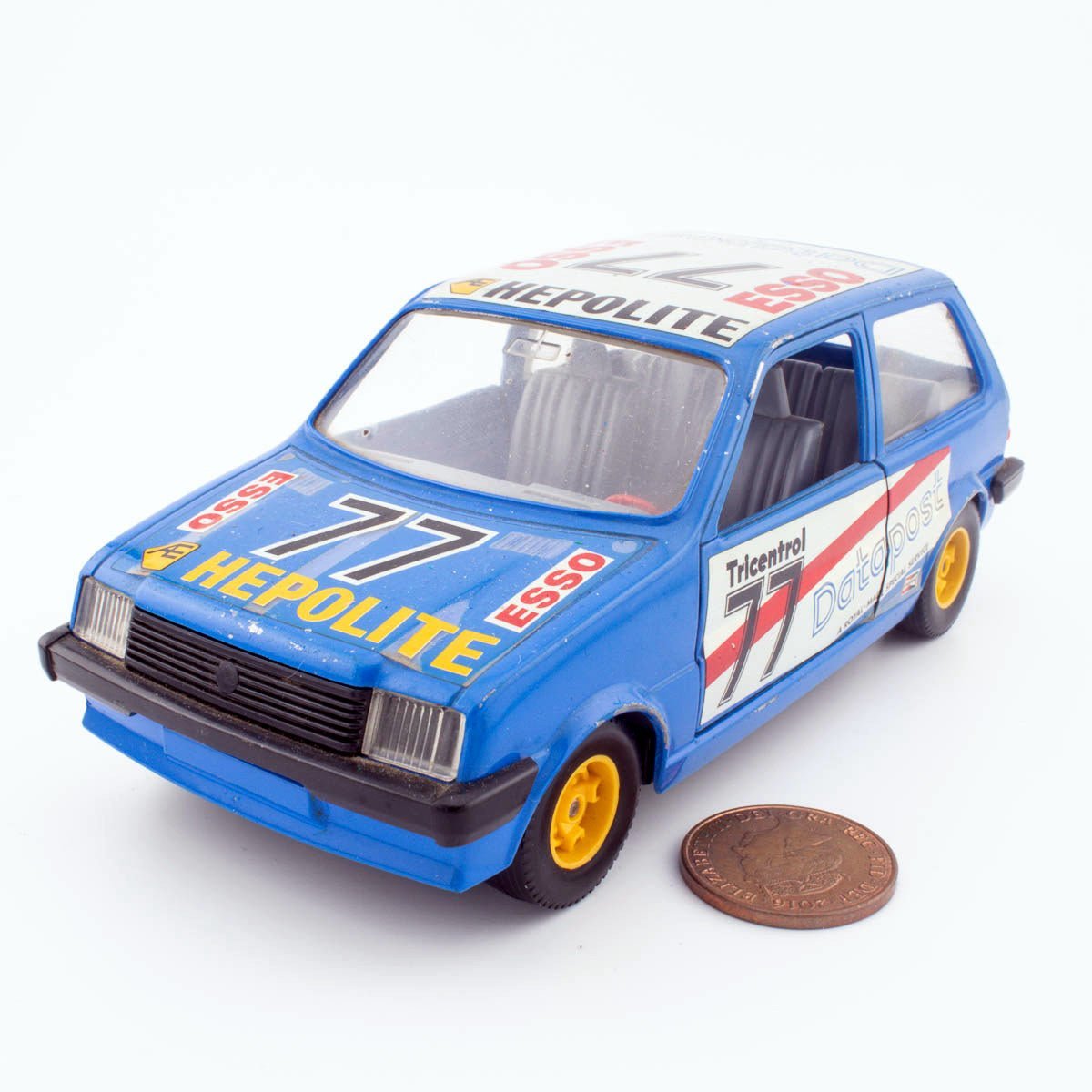 Bburago No.9194 1/24 Scale MINI METRO 1983 Italy Excellent Loose Diecast Model - DT Collectable Toys
