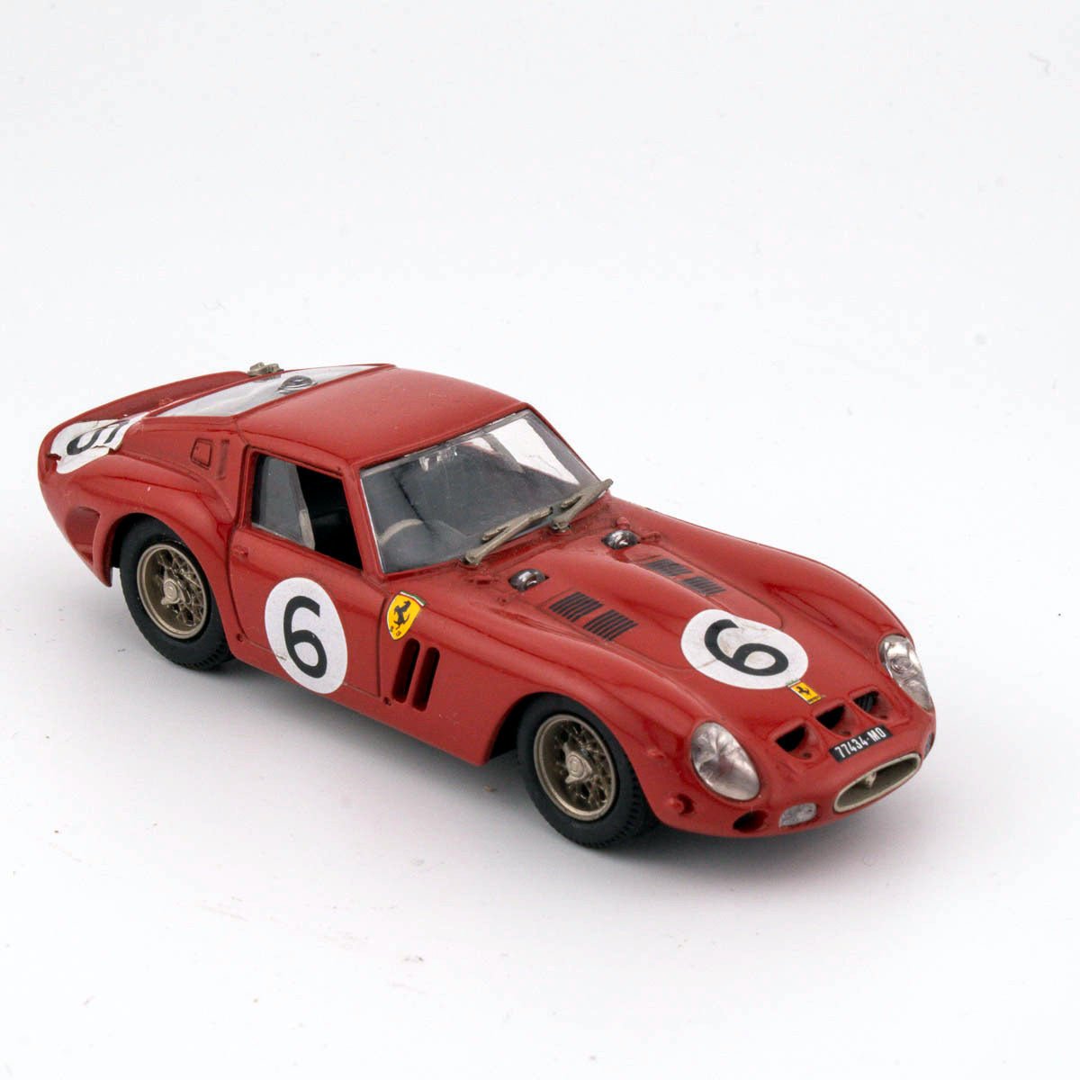 Box Model 8404 1/43 Scale FERRARI 250 GTO Tourist Trophy Excellent Diecast Model - DT Collectable Toys
