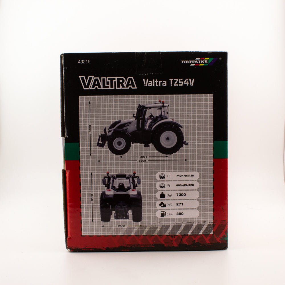 Britains 43215 VALTRA TZ54V Tractor, 1:32 Scale, Farm Vehicle Mint & Boxed