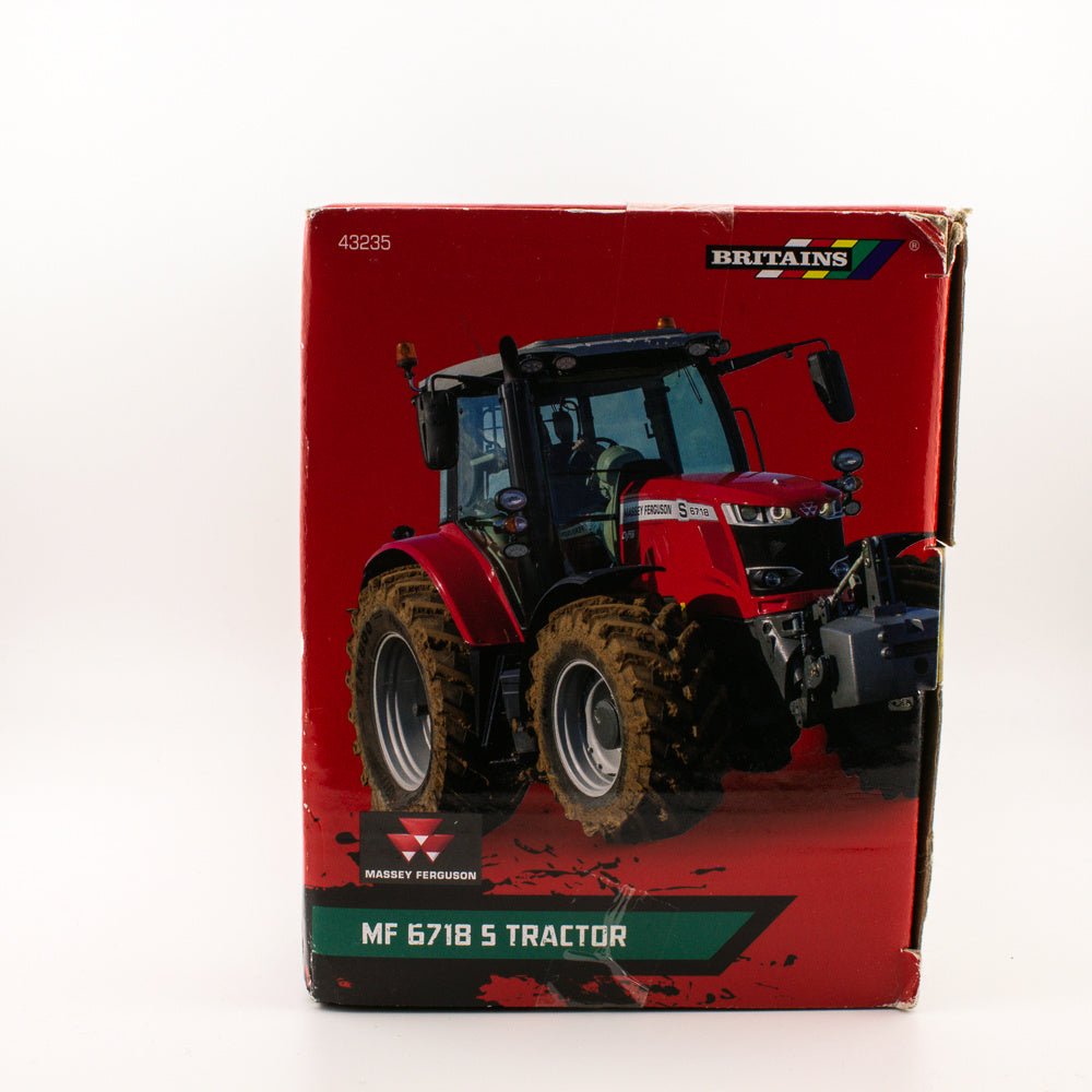 Britains 43235 Massey Ferguson 6718 S Tractor 1:32 Diecast Farm Vehicle