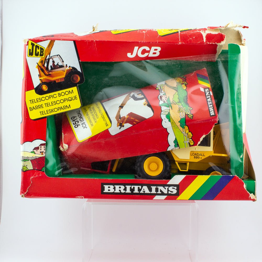 Britains 9519 JCB LOADALL 520 with Telescopic Boom, 1:32 Scale Near Mint & Boxed
