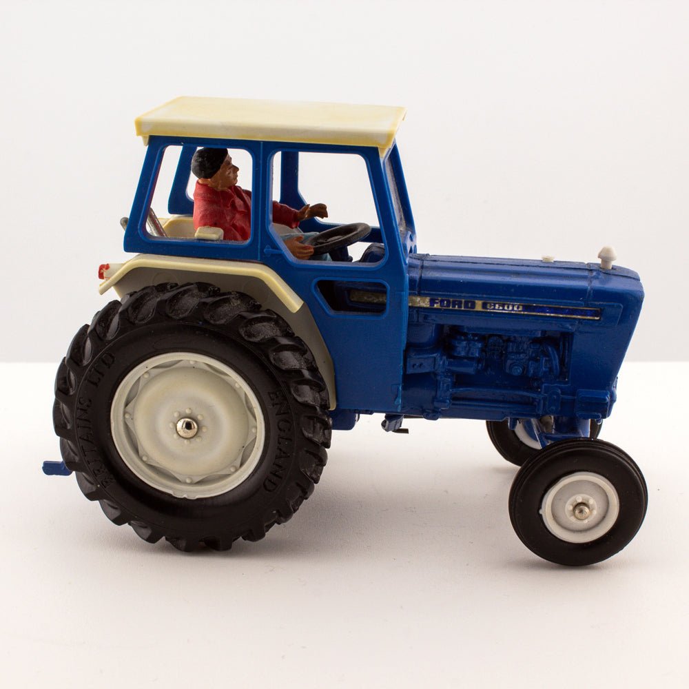 Britains 9524 Ford 6600, 1:32 Scale Tractor In Very Good Condition, Loose