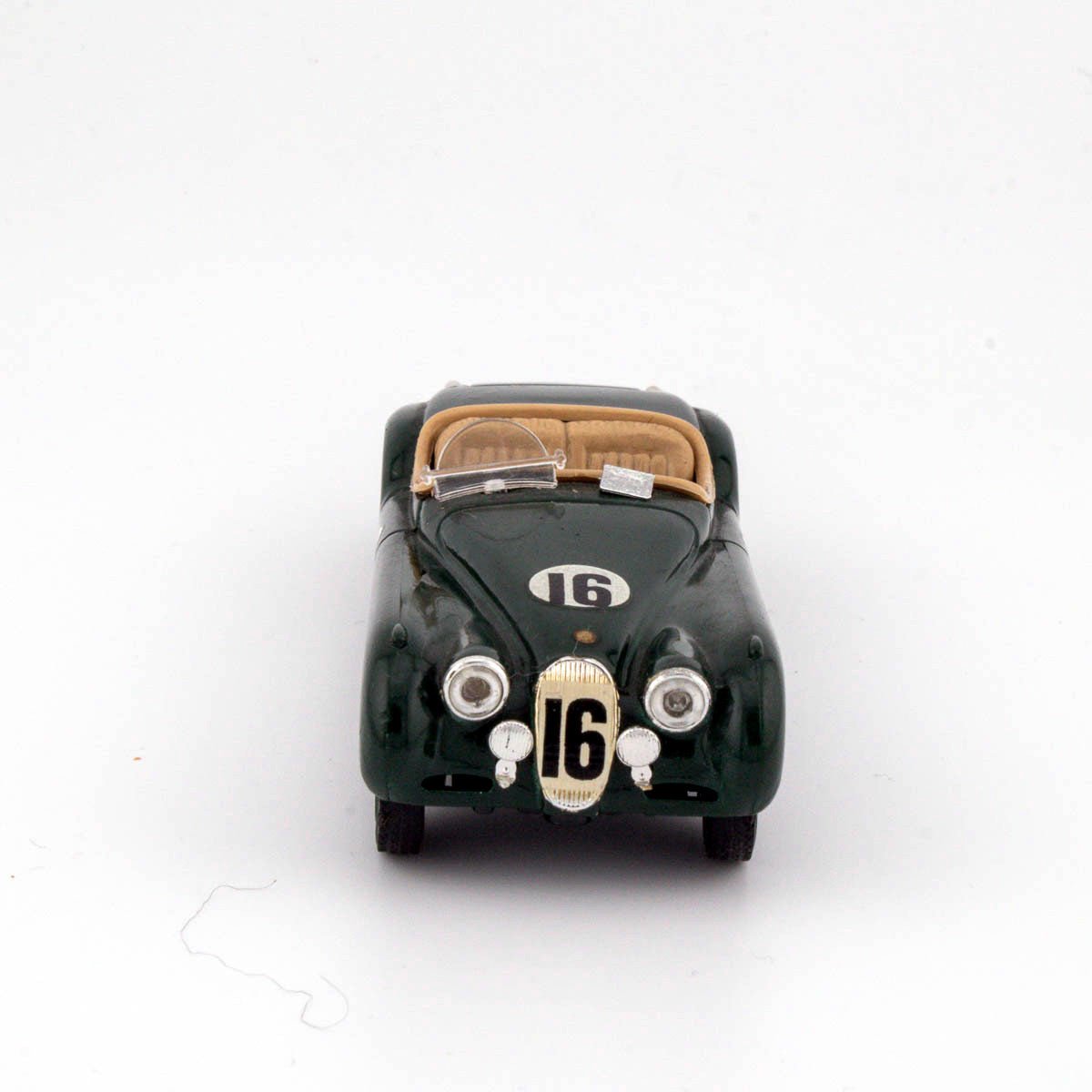 Brumm r104 1/43 Scale JAGUAR XK 120 LE MANS 1948 Excellent Loose Diecast Model - DT Collectable Toys