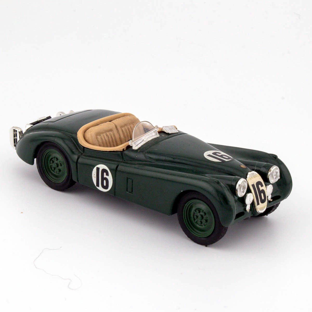 Brumm r104 1/43 Scale JAGUAR XK 120 LE MANS 1948 Excellent Loose Diecast Model - DT Collectable Toys