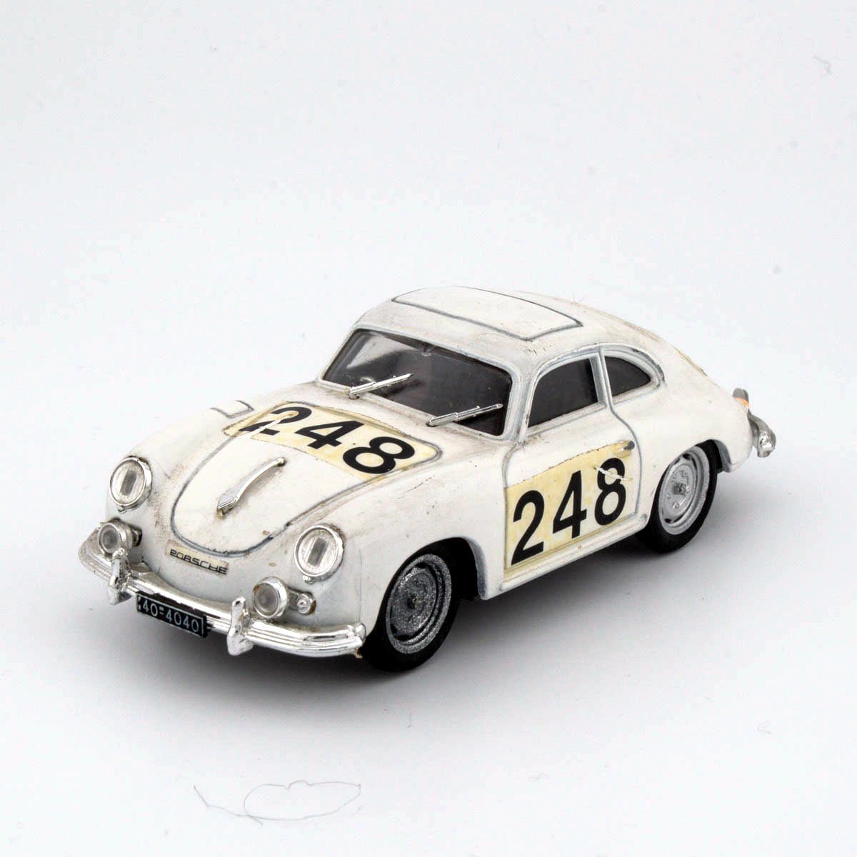Brumm r120 1/43 Scale PORSCHE 356 MILLE MIGLIA 1952 Exc. Loose Diecast Model - DT Collectable Toys
