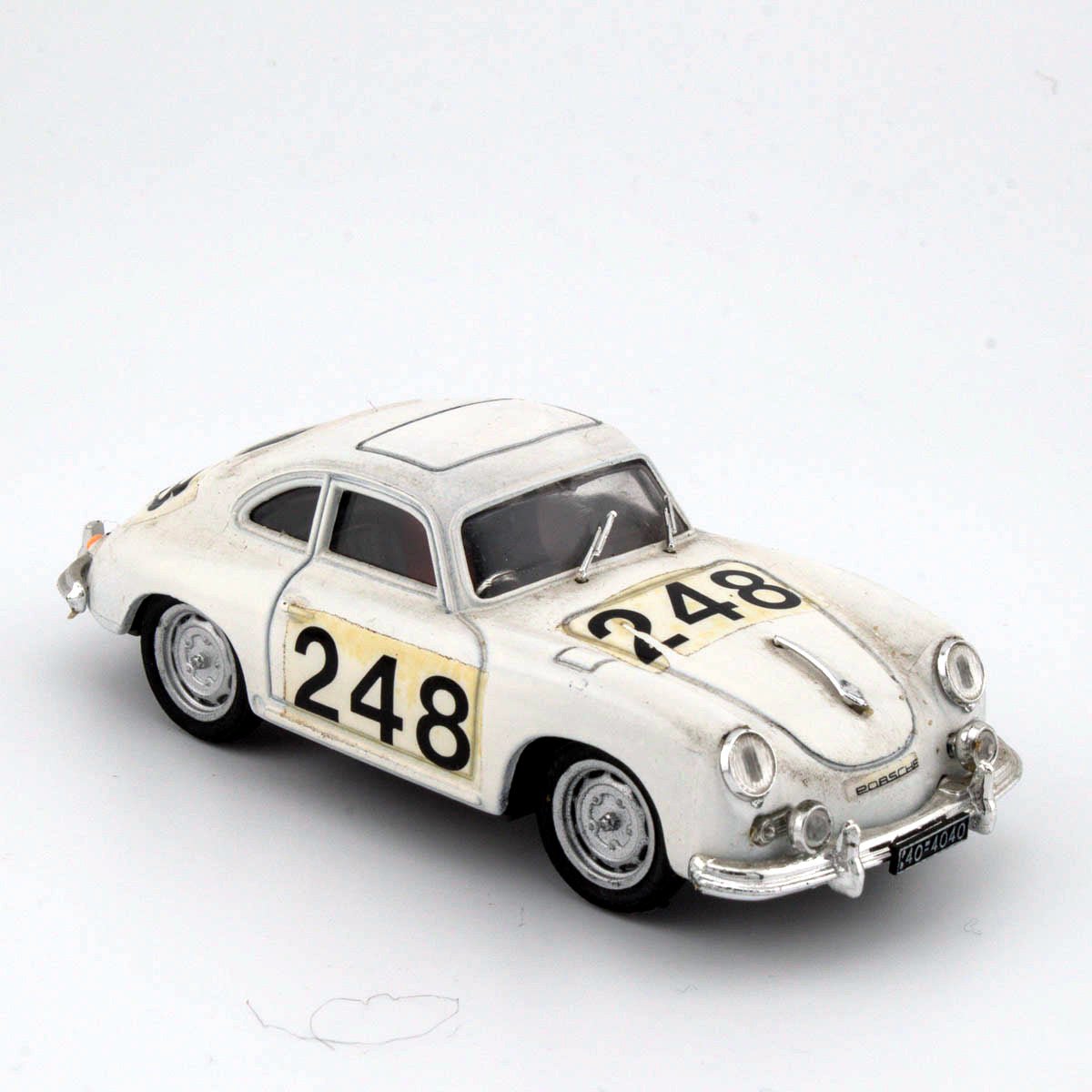 Brumm r120 1/43 Scale PORSCHE 356 MILLE MIGLIA 1952 Exc. Loose Diecast Model - DT Collectable Toys