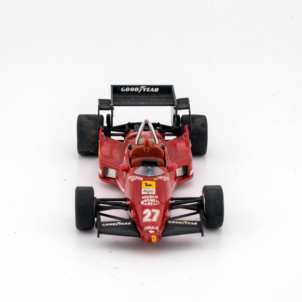 Brumm r142 1/43 Scale FERRARI 126 C4 Alboreto 1984 Exc. Formula 1 Diecast Model - DT Collectable Toys