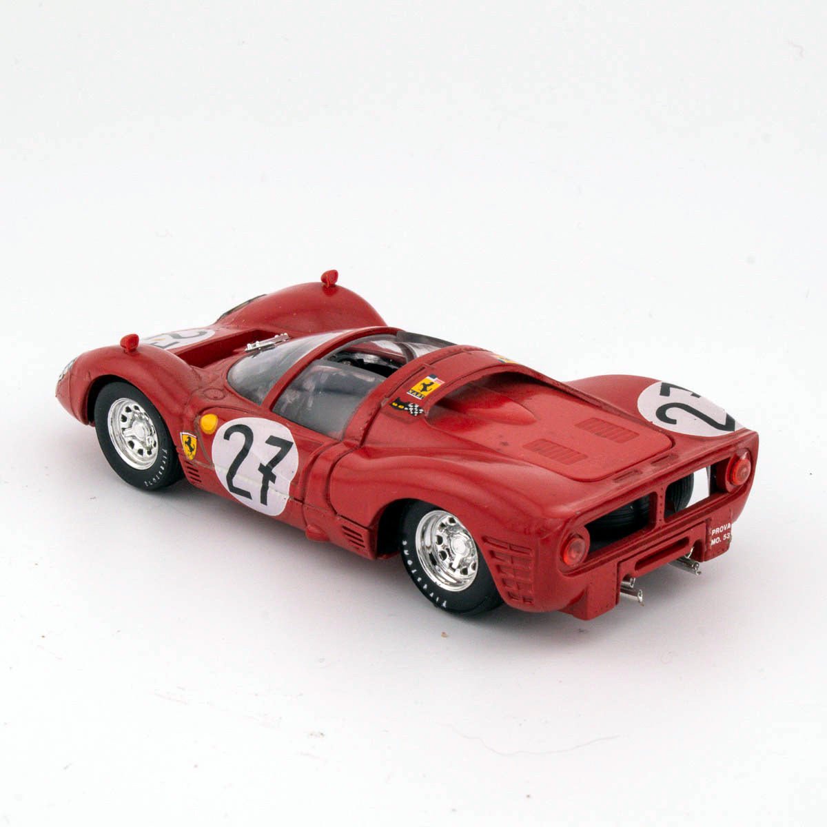 Brumm r158 1/43 Scale FERRARI 330 P3 1966 24hr Le Mans Excellent Diecast Model - DT Collectable Toys