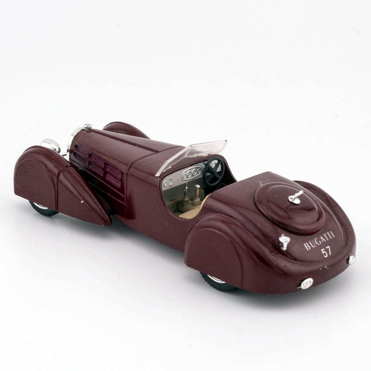 Brumm r169 1/43 Scale BUGATTI 57S ROADSTER HP 165 1936 Excellent Loose Model - DT Collectable Toys
