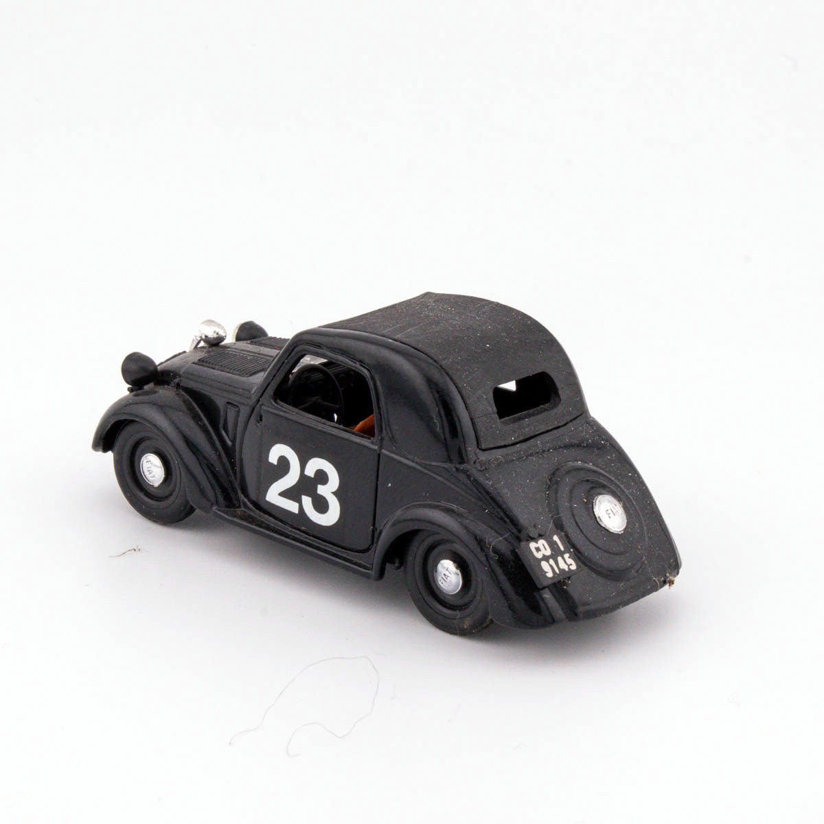 Brumm r47 1/43 Scale FIAT 500 A MILLE MIGLIA 1937 Excellent Loose Diecast Model - DT Collectable Toys