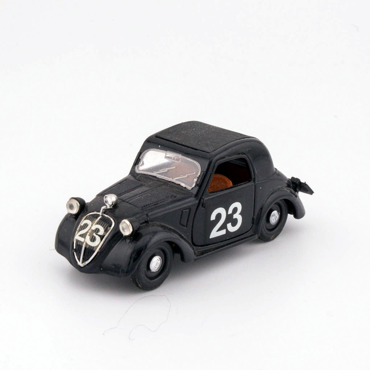 Brumm r47 1/43 Scale FIAT 500 A MILLE MIGLIA 1937 Excellent Loose Diecast Model - DT Collectable Toys