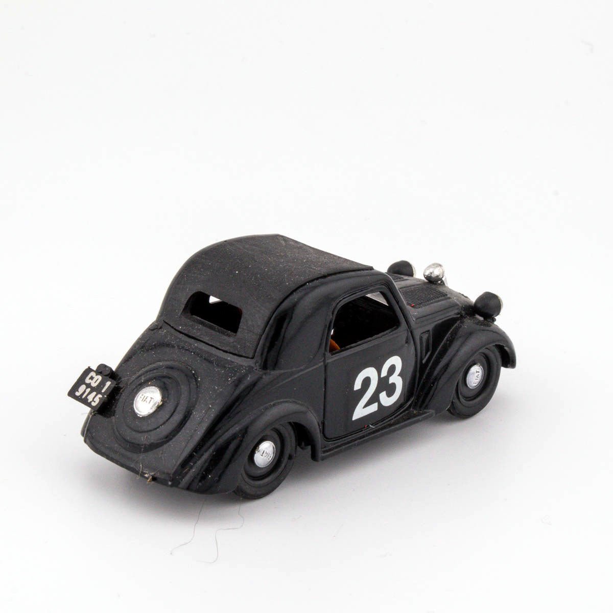 Brumm r47 1/43 Scale FIAT 500 A MILLE MIGLIA 1937 Excellent Loose Diecast Model - DT Collectable Toys