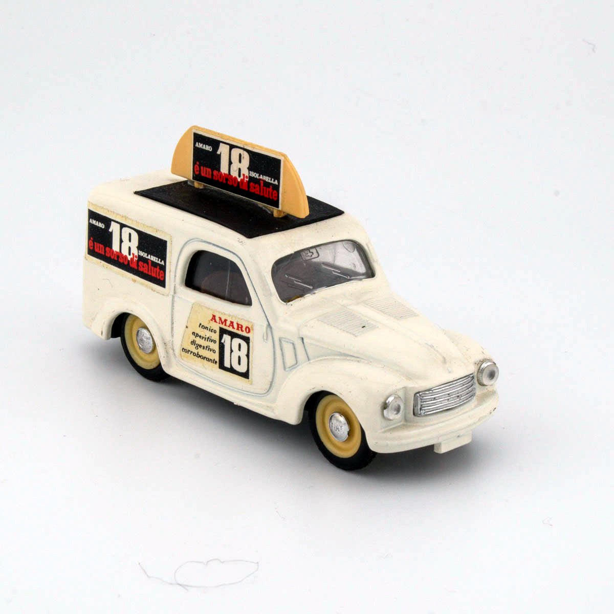 Brumm r57 1/43 Scale FIAT 500 VAN ISOLABELLA Excellent Loose Diecast Model - DT Collectable Toys