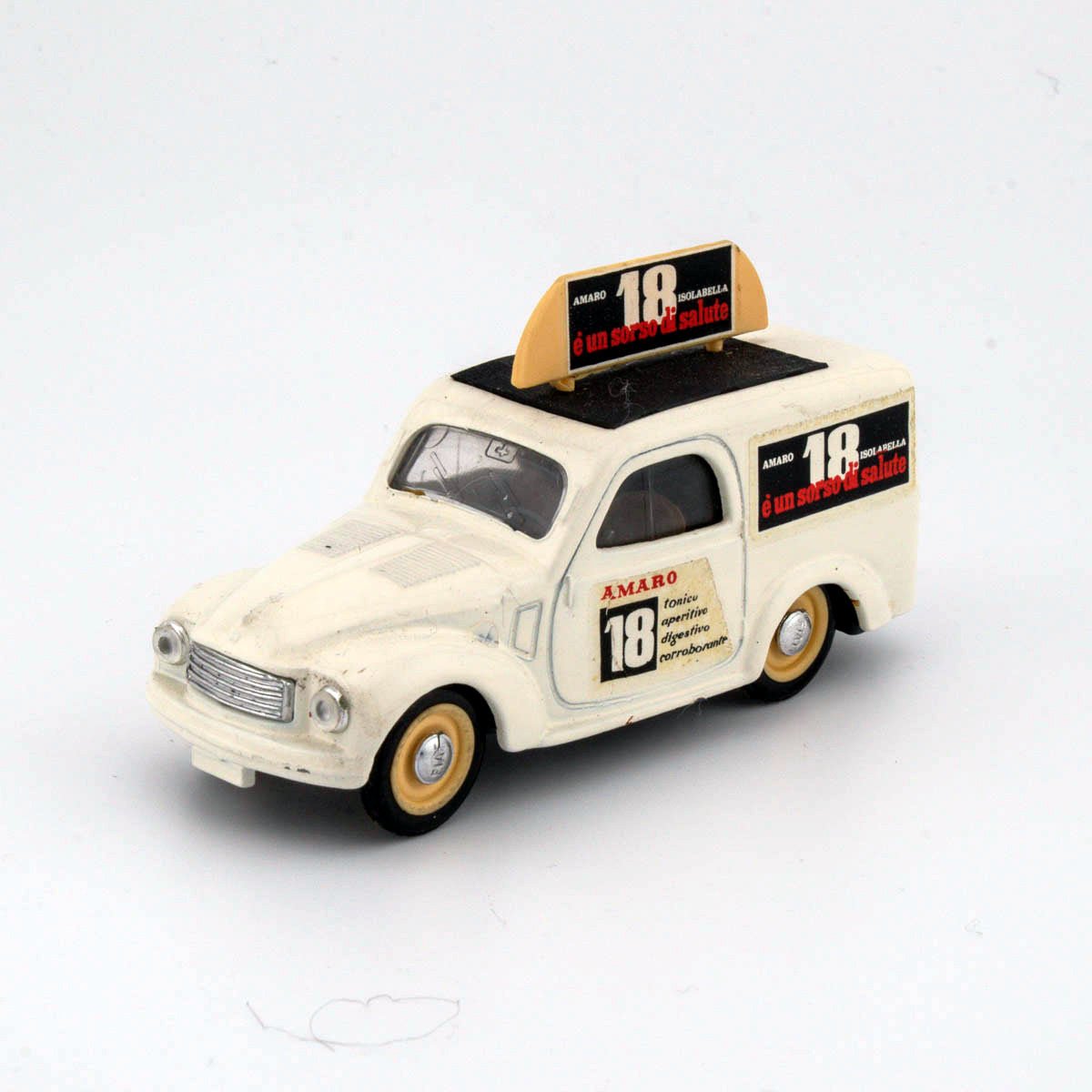 Brumm r57 1/43 Scale FIAT 500 VAN ISOLABELLA Excellent Loose Diecast Model - DT Collectable Toys