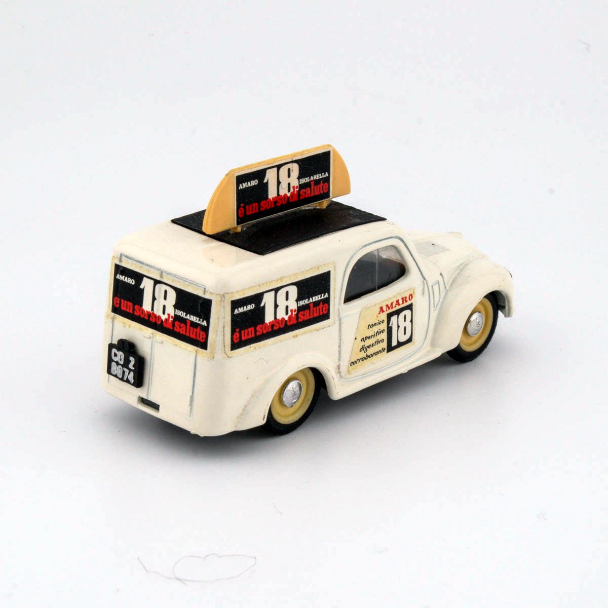 Brumm r57 1/43 Scale FIAT 500 VAN ISOLABELLA Excellent Loose Diecast Model - DT Collectable Toys