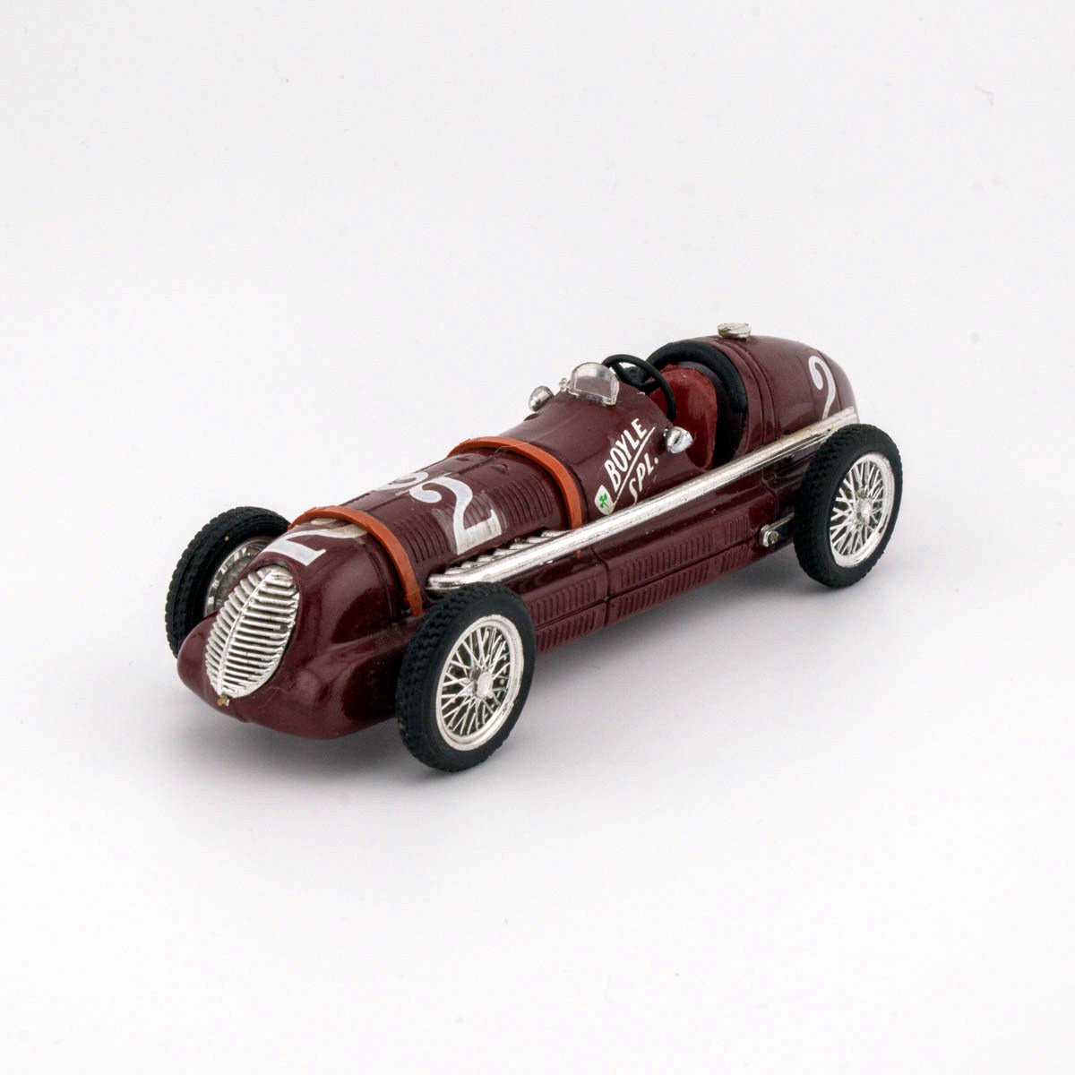Brumm r75 1/43 Scale MASERATI SCTF 350HP 1950 Excellent Loose Diecast Model - DT Collectable Toys