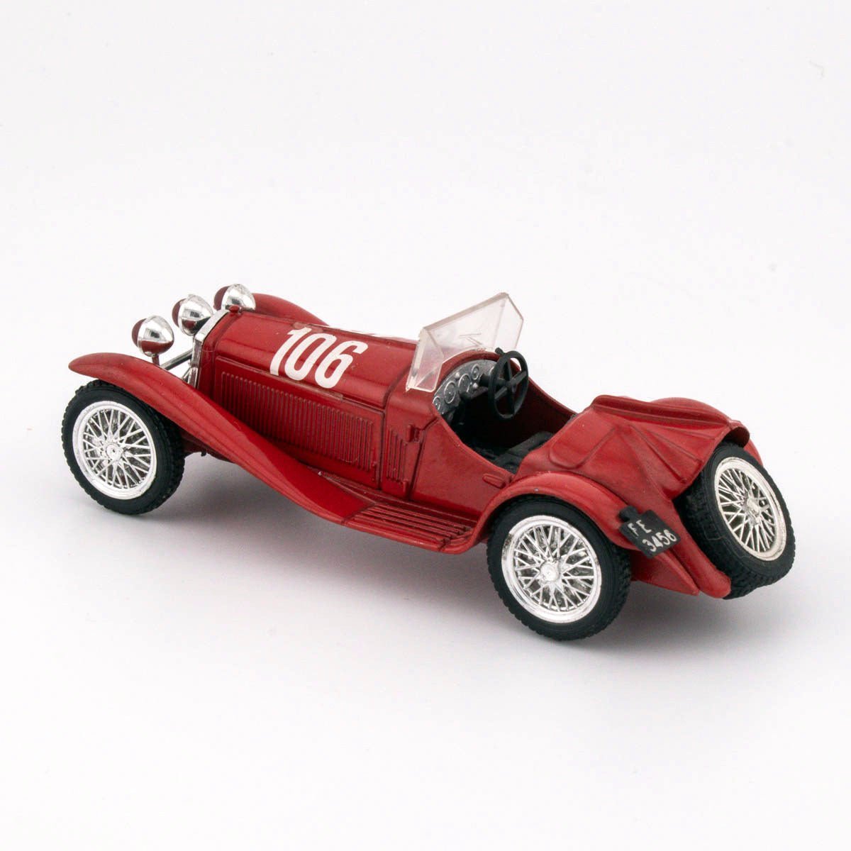 Brumm r78 1/43 Scale ALFA ROMEO 2300 8C 1932 MILLE MIGLIA Excellent Loose Model - DT Collectable Toys