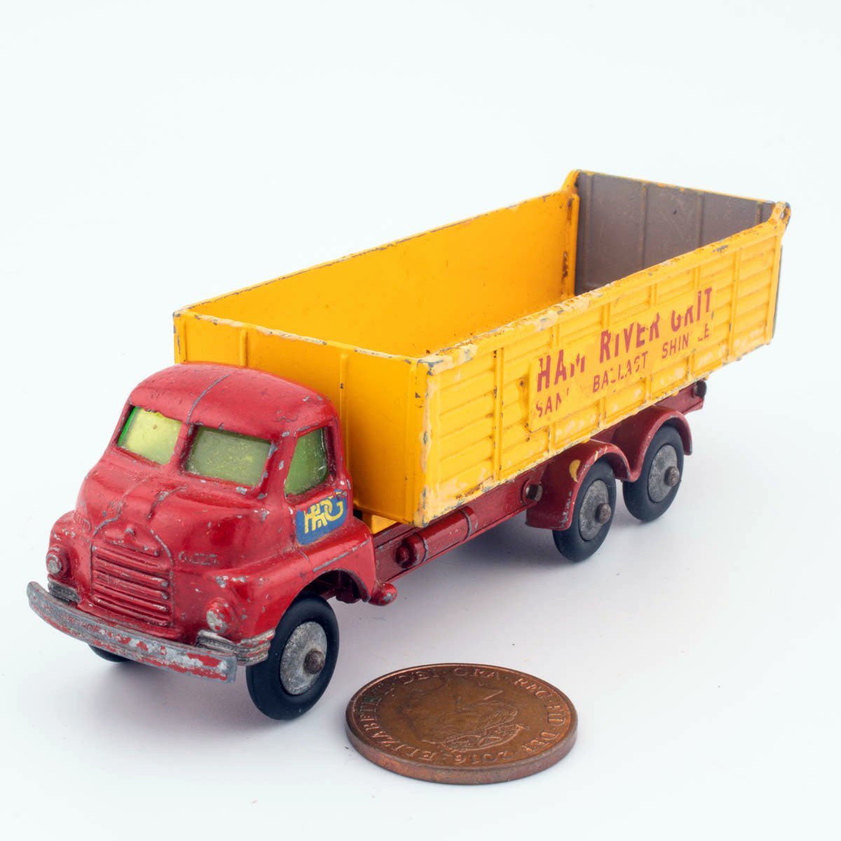Budgie Toys No.276 Bedford L.W.B. Tipper Excellent Loose Scale Diecast Model - DT Collectable Toys