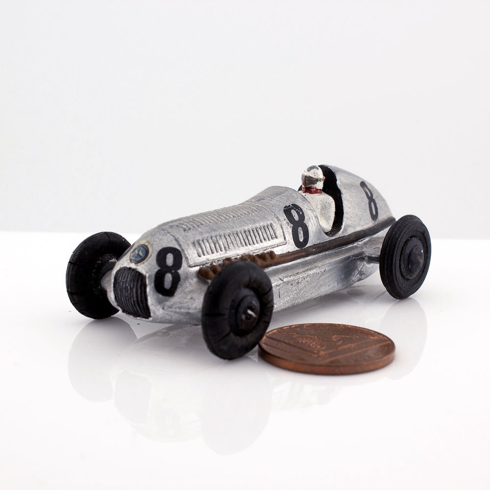 Code 3 Dinky 23c Mercedes Benz W25 Grand Prix Racing Car, Excellent Condition