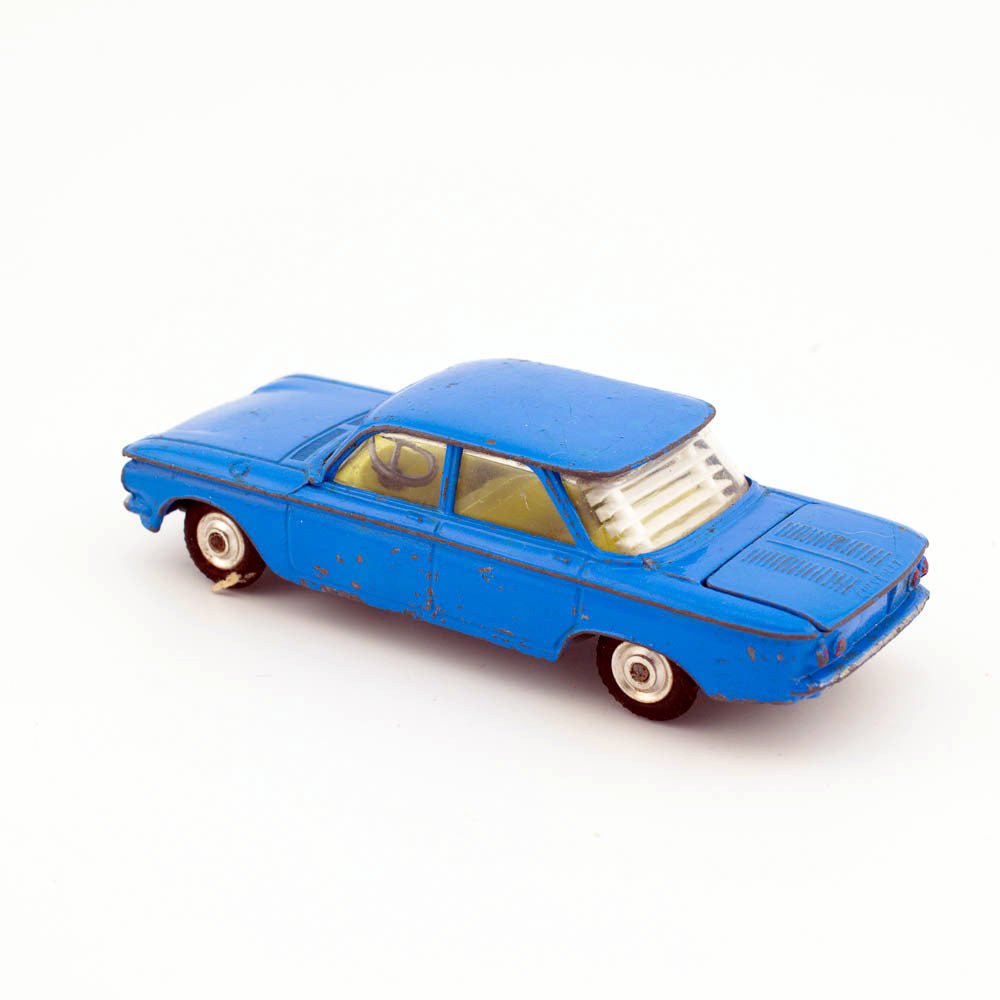 Corgi Toys 229 Chevrolet Corvair in Mid Blue, Excellent Condition Diecast Model