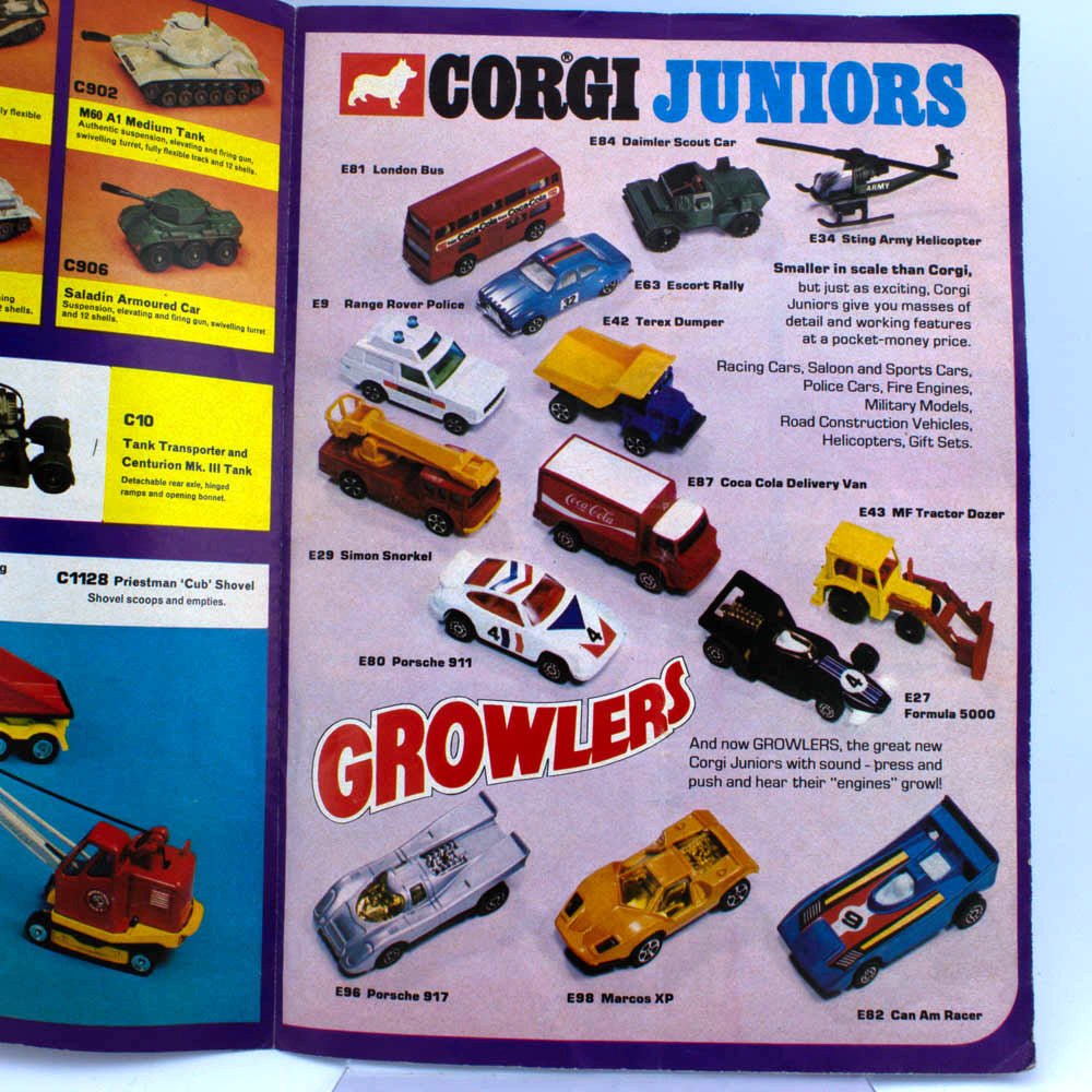Corgi Whizzwheels 1975 Catalogue, Good Condition Printed in Great Britain, Rare