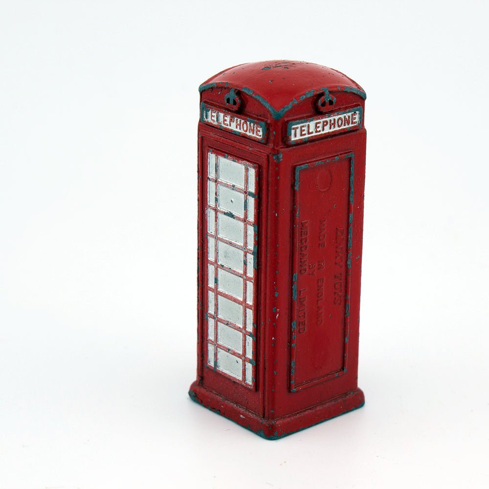 Dinky Toys 12c Phone Box Very Good, Vintage Diecast Model
