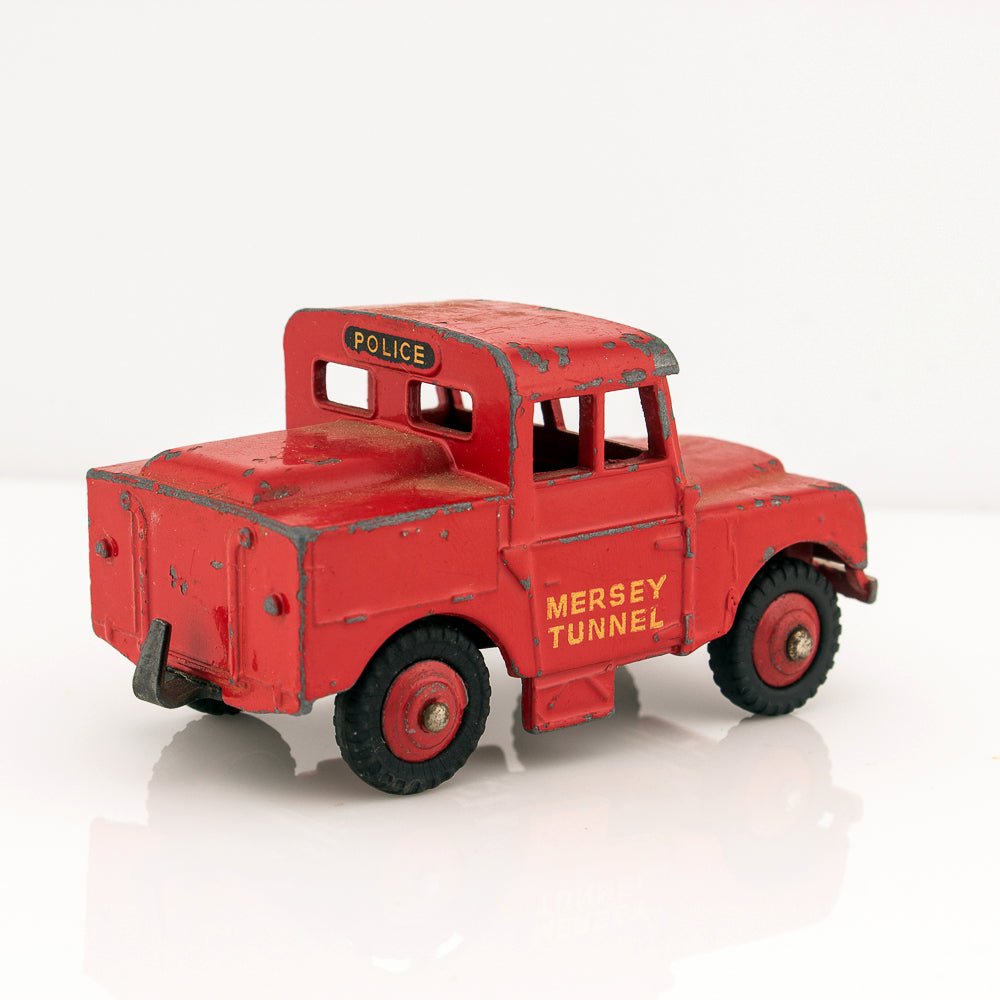 Dinky Toys 255 Land Rover Series 1 Mersey Tunnel Police Very Good Condition