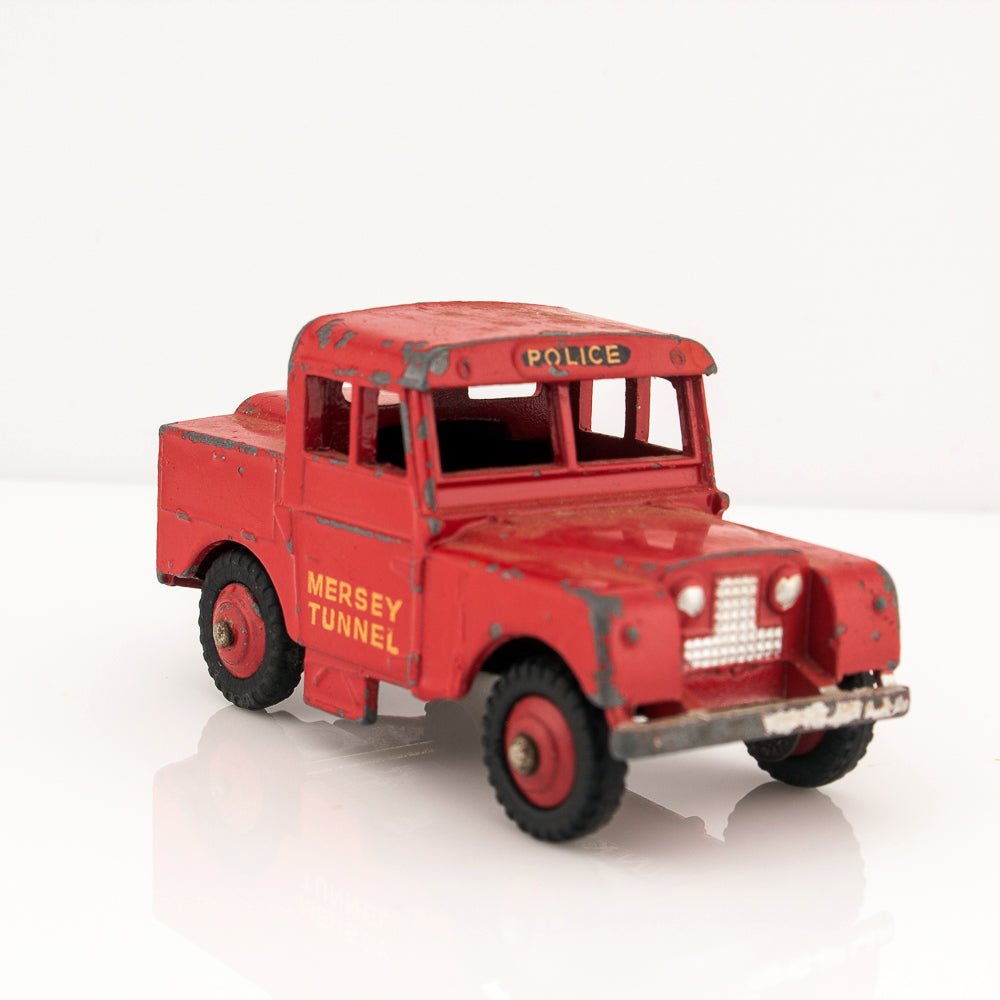 Dinky Toys 255 Land Rover Series 1 Mersey Tunnel Police Very Good Condition