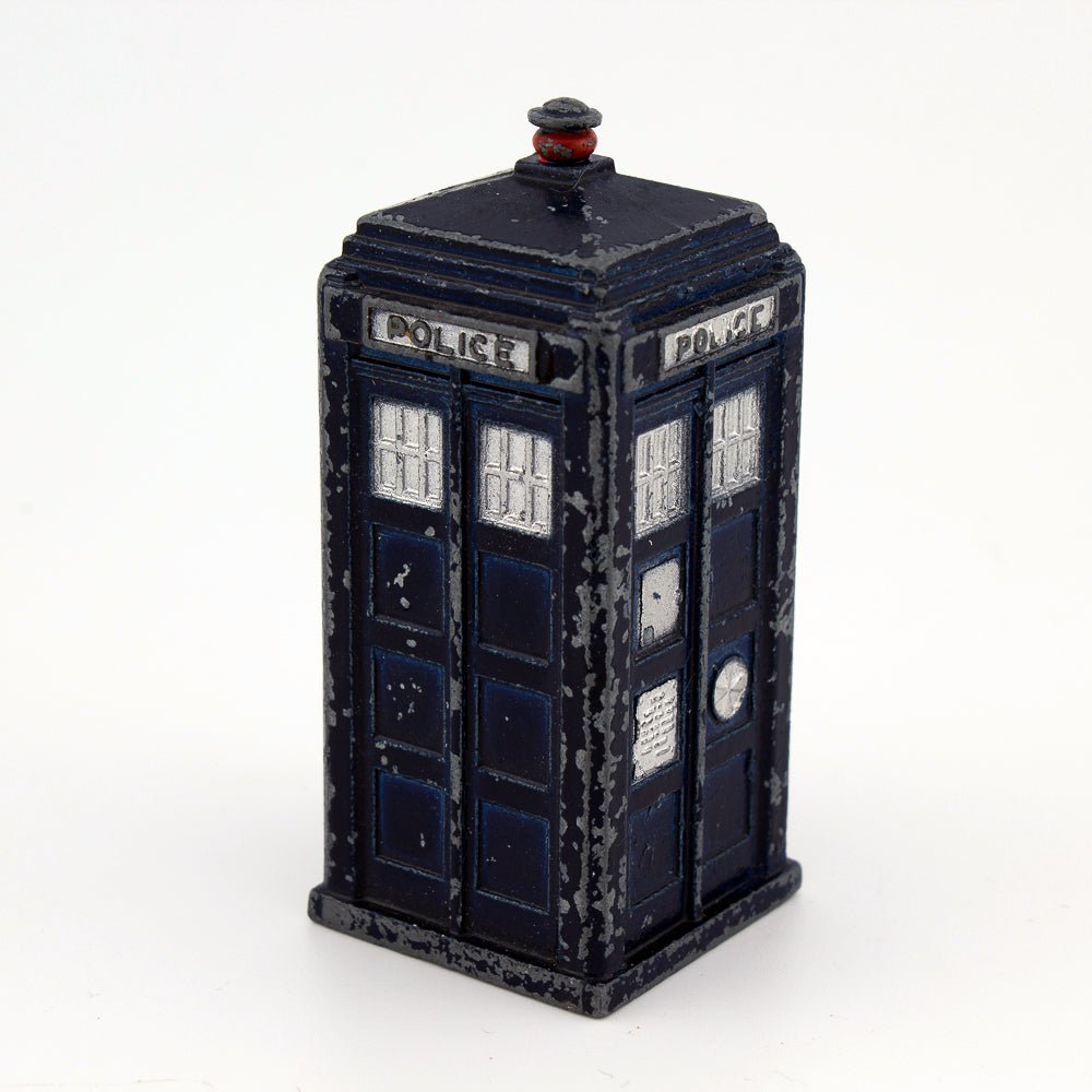 Dinky Toys 42a Police Box Dr Who Tardis Very Good, Vintage Diecast Model