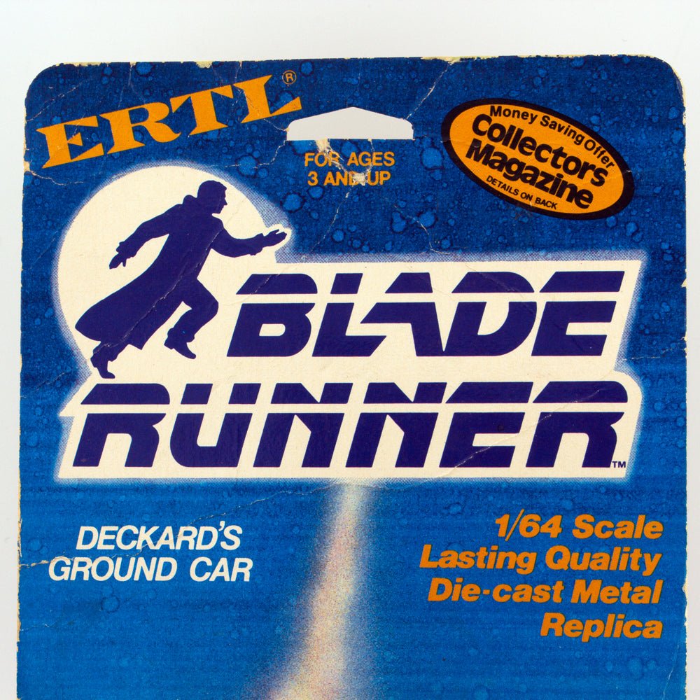 ERTL BLADE RUNNER 1871 DECKARD'S GROUND CAR, USA 1982, NIP, 1:64 Rare UK Find