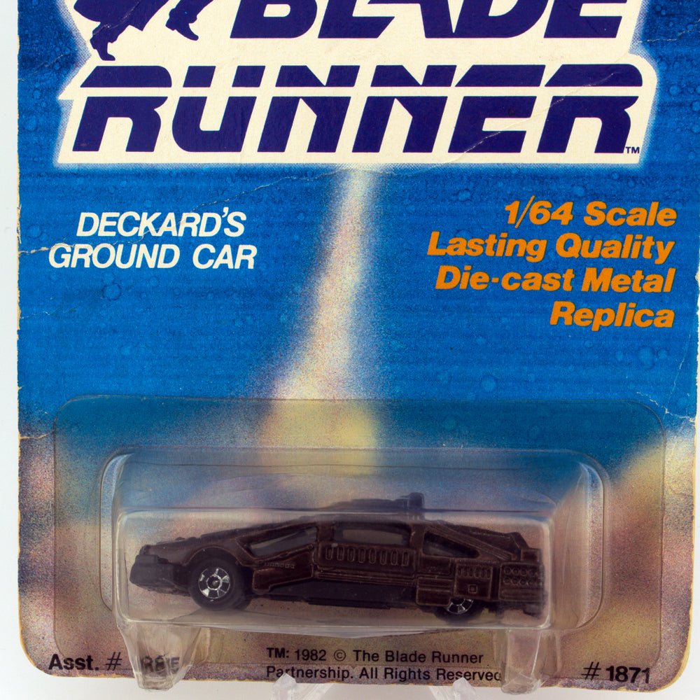 ERTL BLADE RUNNER 1871 DECKARD'S GROUND CAR, USA 1982, NIP, 1:64 Rare UK Find