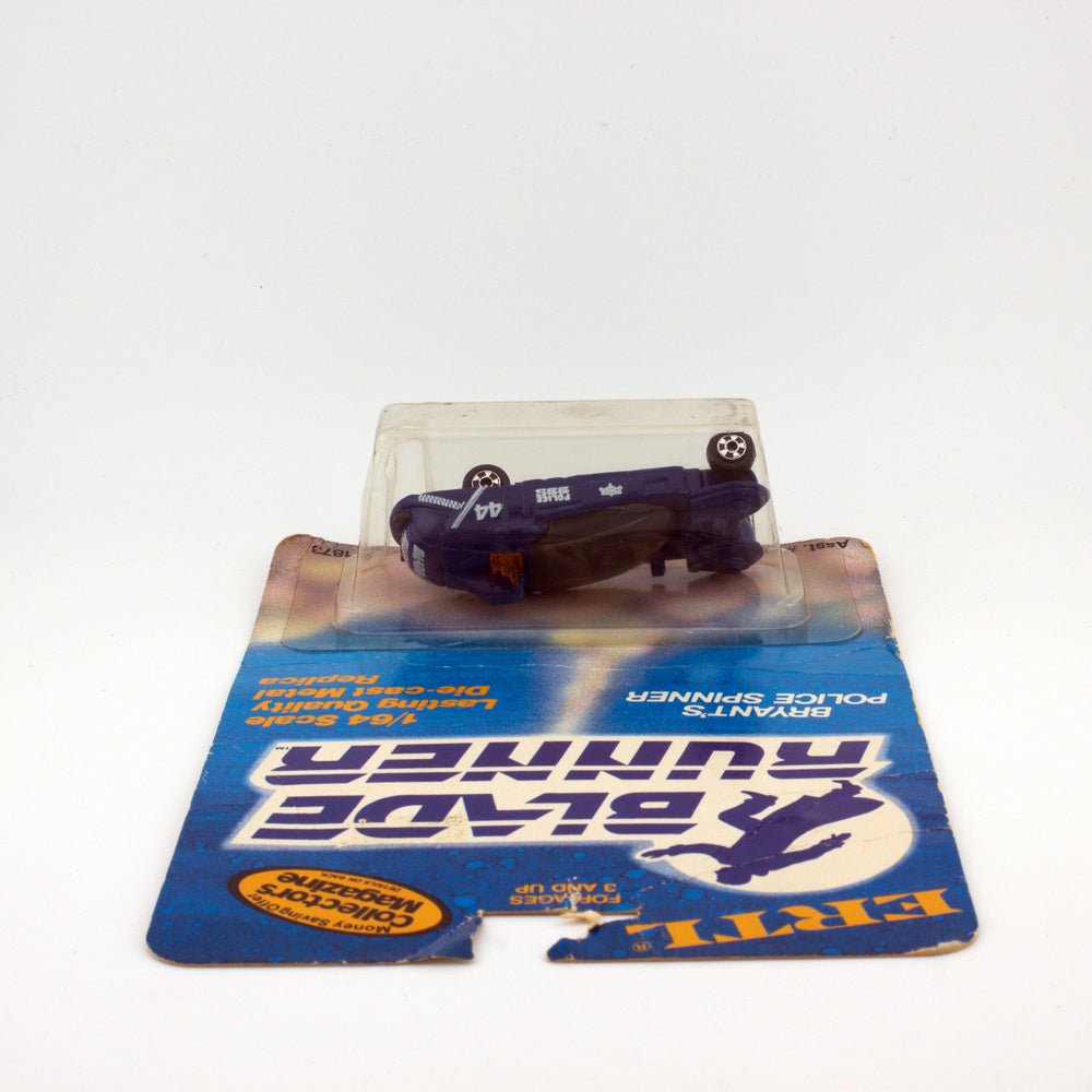 ERTL BLADE RUNNER 1873 BRYANT'S POLICE SPINNER, USA 1982, NIP 1:64 Rare UK Find