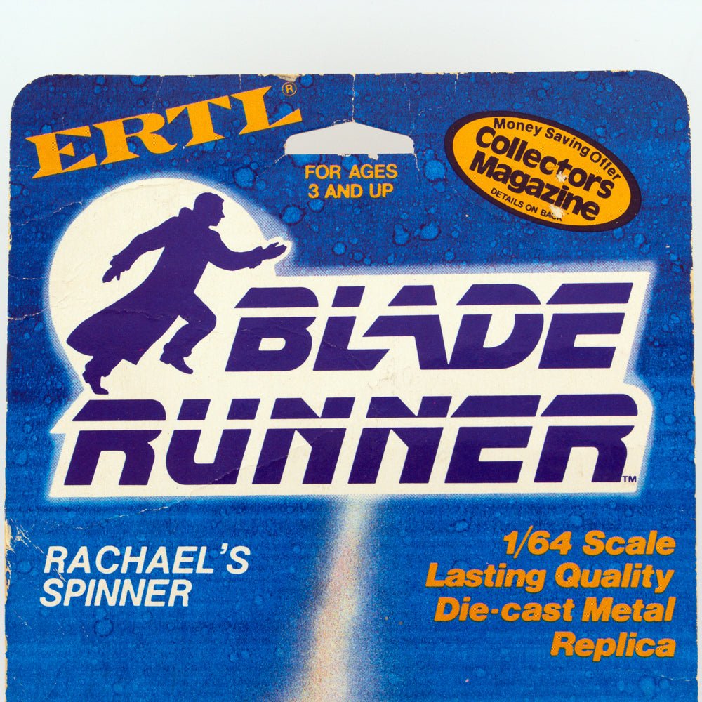 ERTL BLADE RUNNER 1874 RACHAEL'S SPINNER, USA 1982, NIP 1:64 Rare UK Find