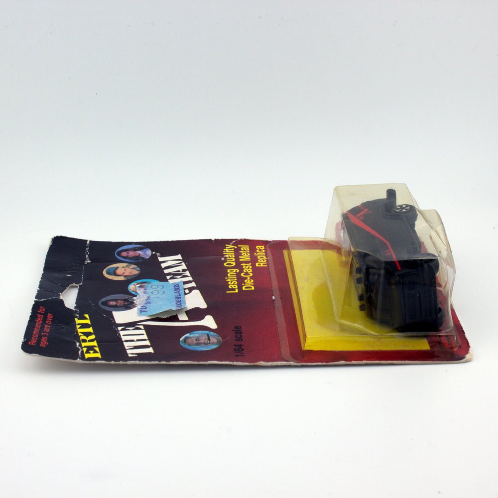 ERTL THE A - TEAM BA's GMC VANDURA, 1983, USA Variant Mint On Card, 1:64 Scale