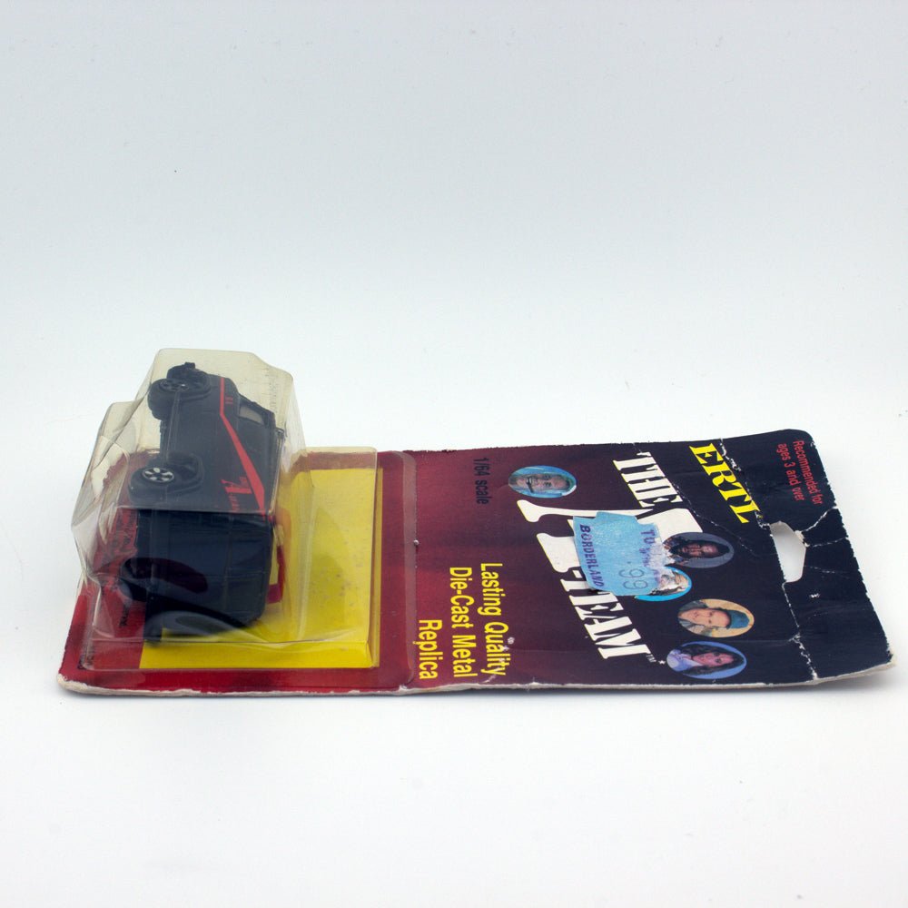 ERTL THE A - TEAM BA's GMC VANDURA, 1983, USA Variant Mint On Card, 1:64 Scale