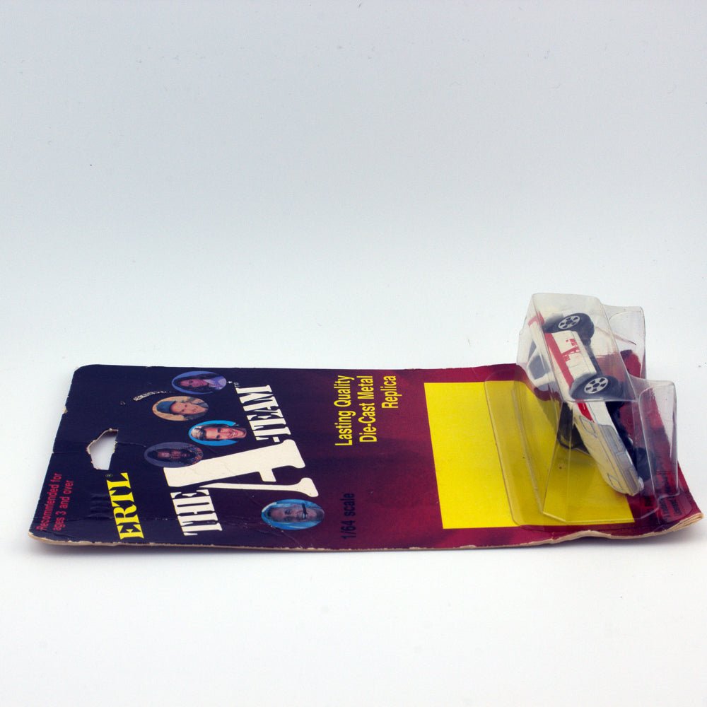 ERTL THE A - TEAM FACEMAN'S CORVETTE, 1983, USA Variant Mint On Card, 1:64 Scale