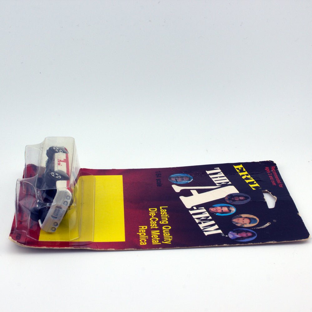 ERTL THE A - TEAM FACEMAN'S CORVETTE, 1983, USA Variant Mint On Card, 1:64 Scale