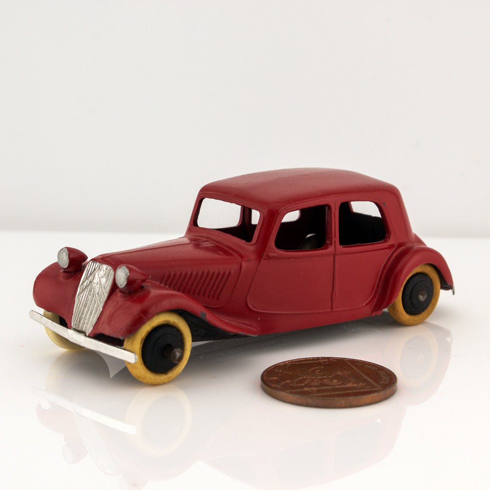 French Dinky Toys 24N Citroen Traction Avant 11 BL, Excellent Repainted Diecast