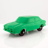 Galanite SAAB 99 1969 Vintage Green Vinyl Plastic Model Made in Sweden