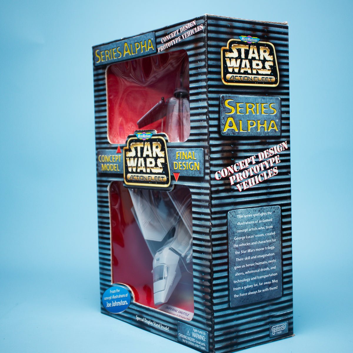 Galoob Star Wars Action Fleet IMPERIAL SHUTTLE Series Alpha Vintage 1996 MIB Picture 2