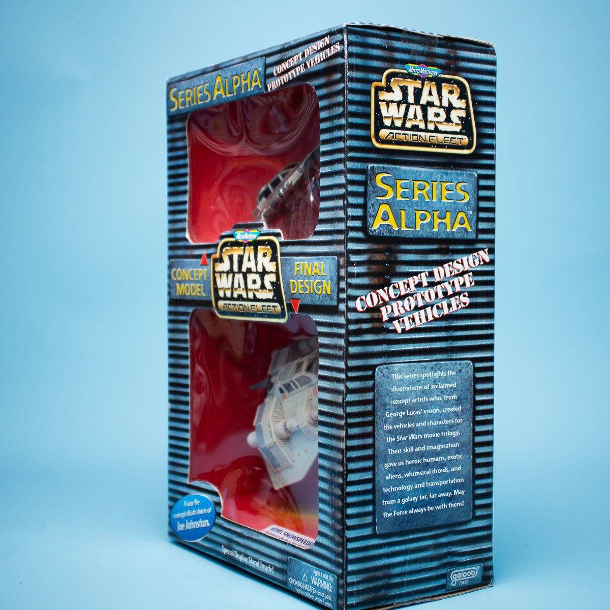 Galoob Star Wars Action Fleet REBEL SNOWSPEEDER Series Alpha Vintage 1996 MIB Picture 2